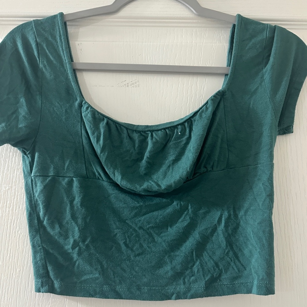 PacSun Emerald Green Crop Top